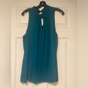 Cute halter top in deep turquoise - light and airy design